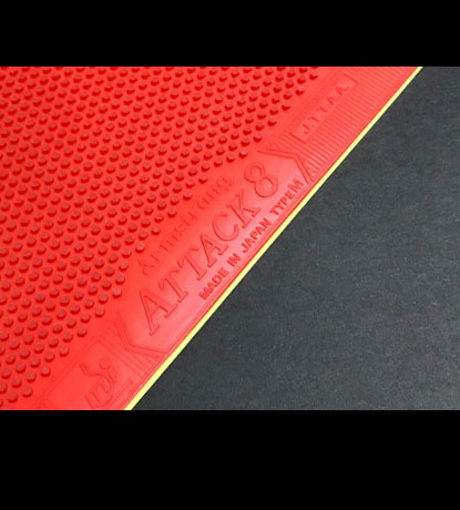 No.6140（赤・黒）
アタック８ スーパーイエロー M粒